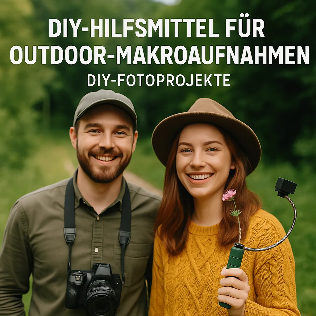 DIY-Hilfsmittel für Outdoor-Makroaufnahmen für DIY-Fotoprojekte
