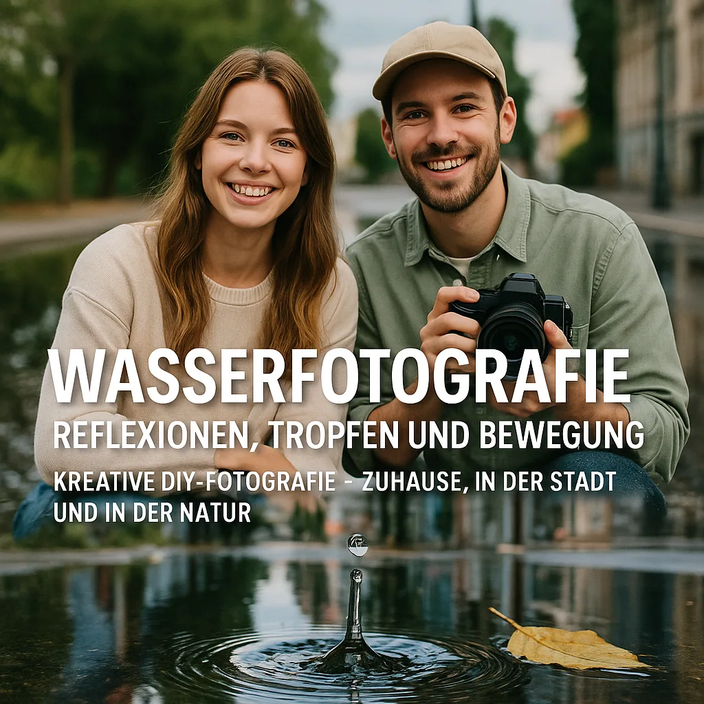 Wasserfotografie: Reflexionen, Tropfen und Bewegungen für DIY Fotografie. Kreative DIY-Fotografie – Zuhause, in der Stadt und in der Natur