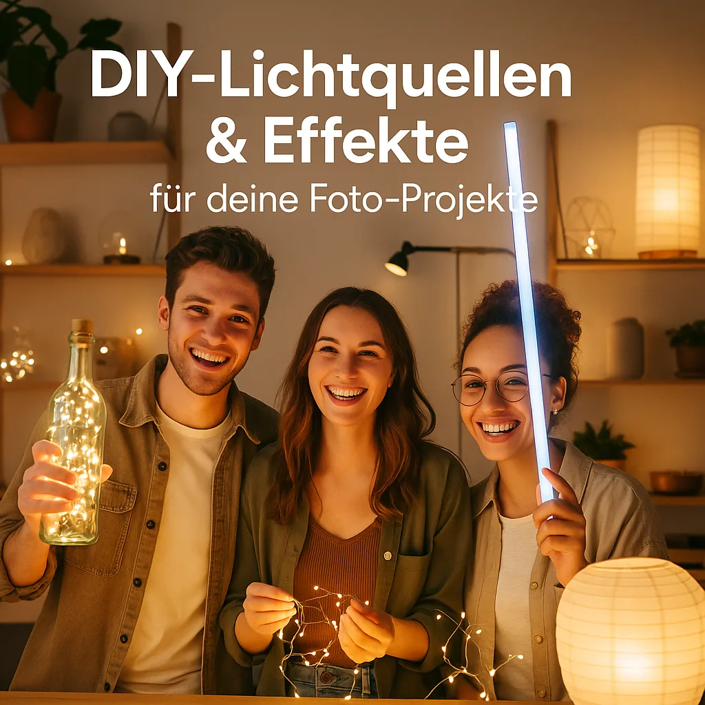 DIY-Lichtquellen und -Effekte für DIY-Fotoprojekte