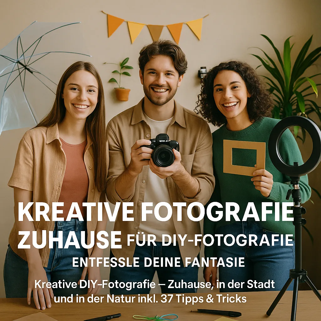 Kreative Fotografie Zuhause für DIY Fotografie. Entfessle Deine Fantasie. Kreative DIY-Fotografie – Zuhause, in der Stadt und in der Natur inkl. 37 Tipps & Tricks