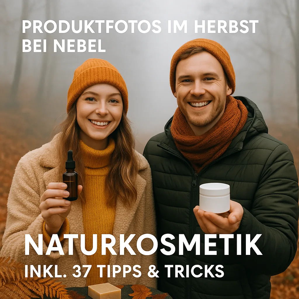 Produktfotos im Herbst bei Nebel Naturkosmetik inkl. 37 Tipps & Tricks