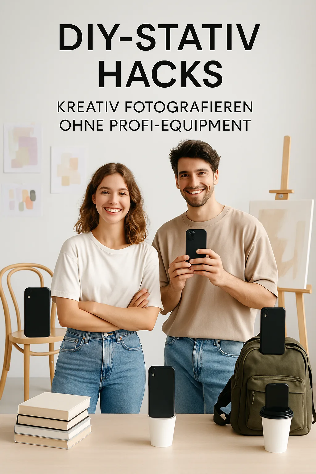 DIY-Hilfsmittel als Stativ-Ersatz für kreative Fotoprojekte inkl. 37 konkrete Tipps, Tricks und Anwendungen