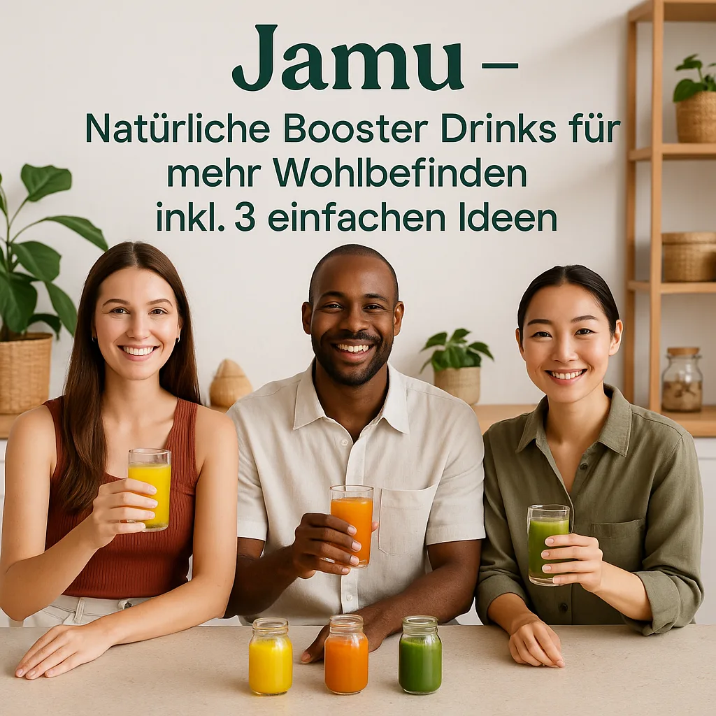 Jamu – Natürliche Booster Drinks für mehr Wohlbefinden inkl. 3 einfachen Ideen