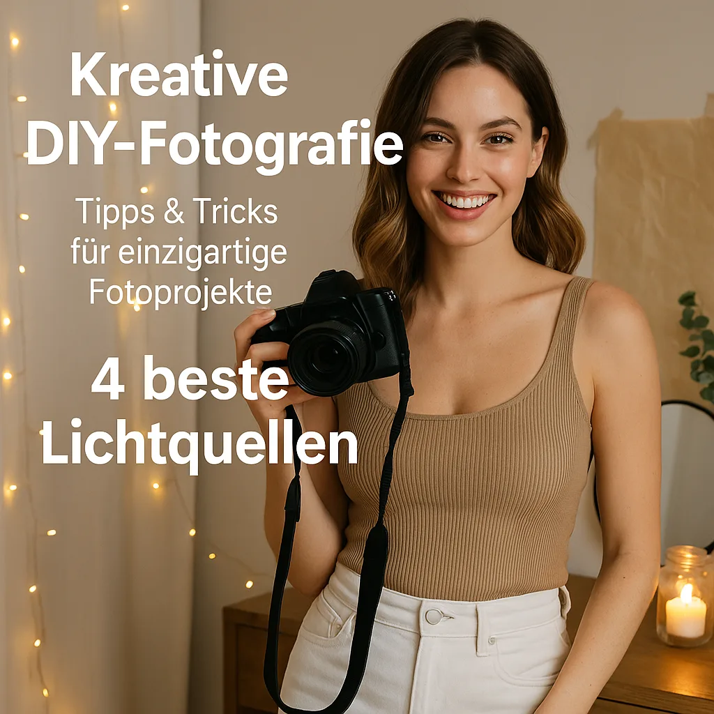Kreative DIY-Fotografie: Tipps und Tricks für einzigartige Fotoprojekte inkl. 4 besten Lichtquellen