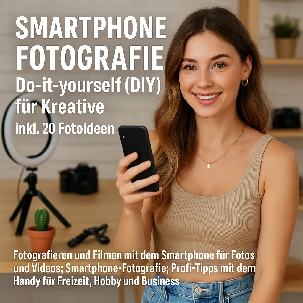 Smartphone Fotografie Do-it-yourself (DIY) für Kreative inkl. 20 Fotoideen. Fotografieren und Filmen mit dem Smartphone für Fotos und Videos: Smartphone-Fotografie: Profi-Tipps mit dem Handy für Freizeit, Hobby und Business