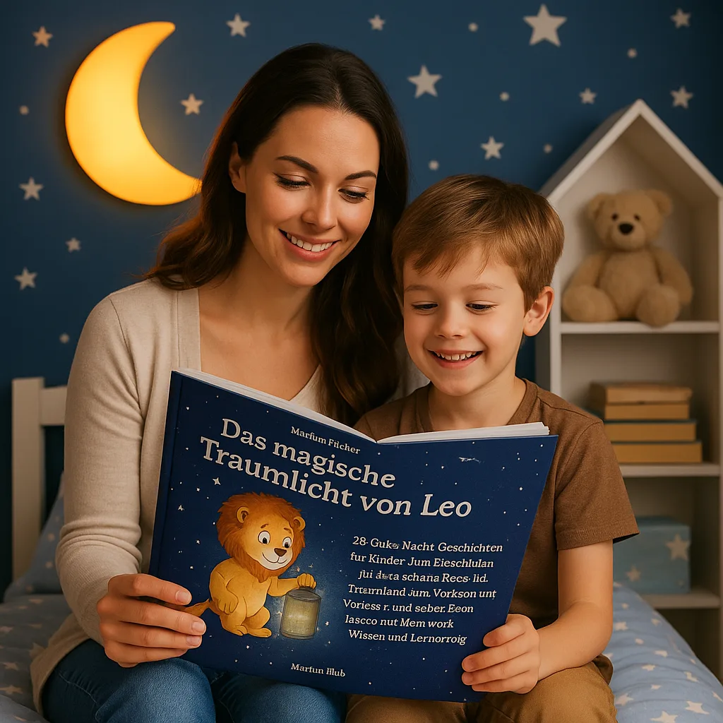 Das magische Traumlicht von Leo. 26 Gute Nacht Geschichten für Kinder zum Einschlafen für eine schöne Reise ins Traumland zum Vorlesen und selber lesen lassen mit Mehrwert, Wissen und Lernerfolg Buch von Markus Flicker