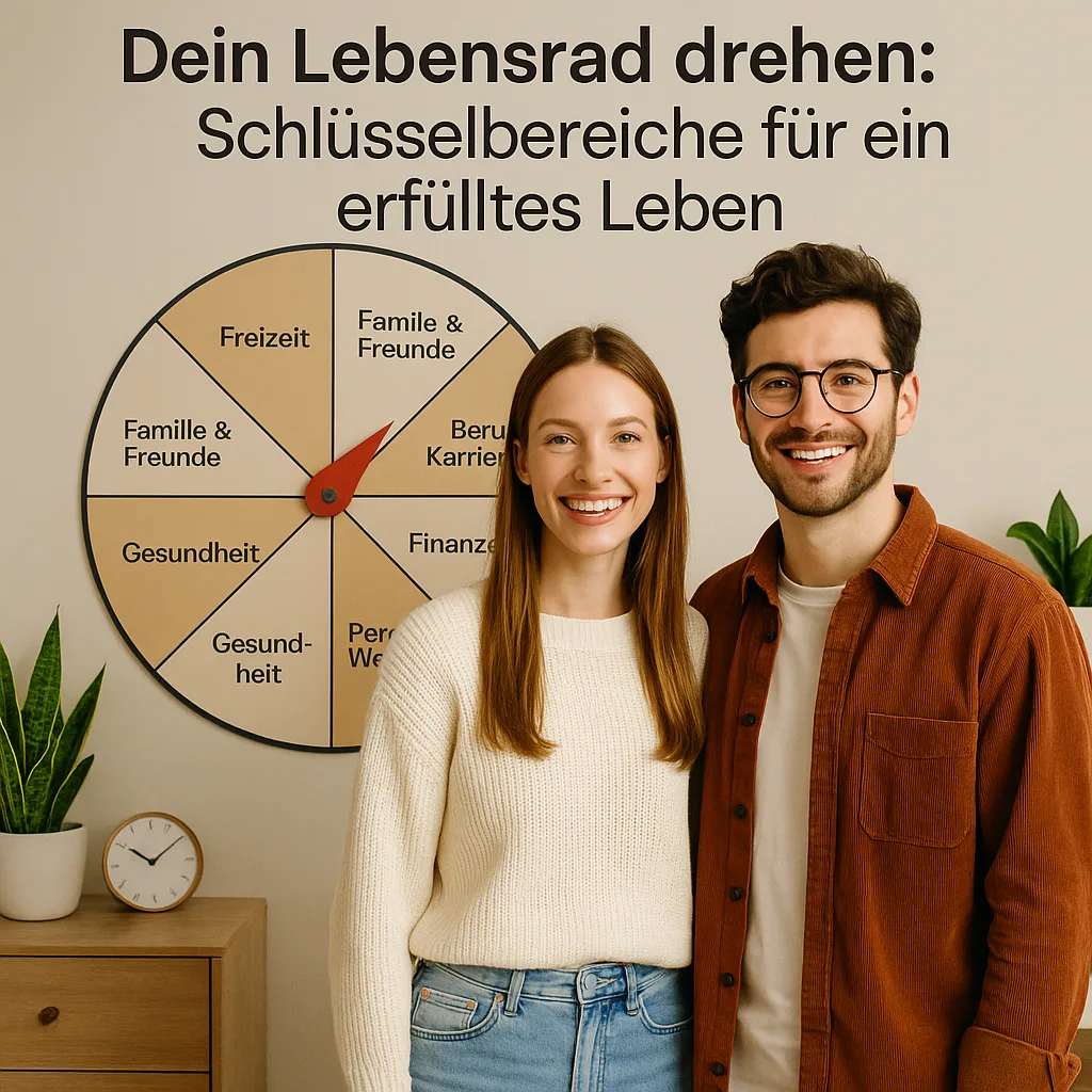 Dein Lebensrad drehen: Schlüsselbereiche für ein erfülltes Leben