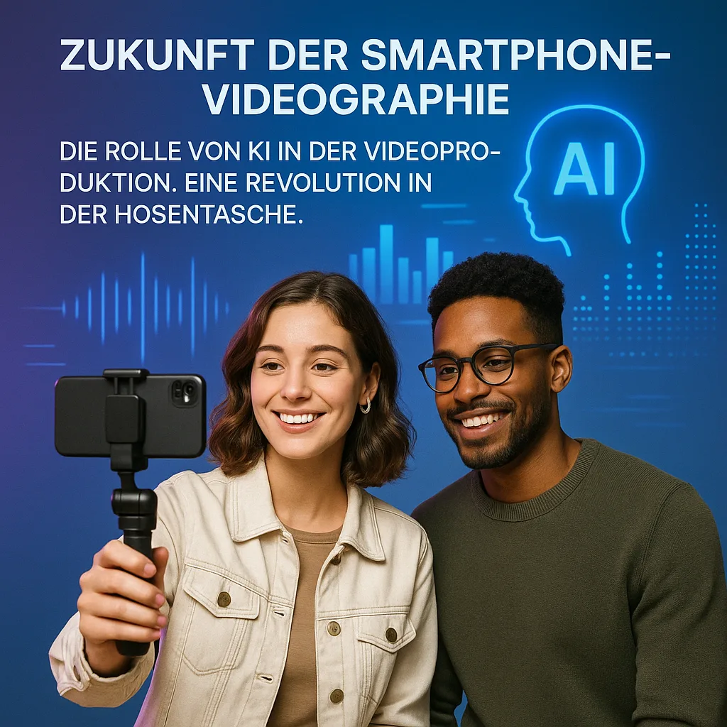 Zukunft der Smartphone-Videographie. Die Rolle von KI in der Videoproduktion. Eine Revolution in der Hosentasche.