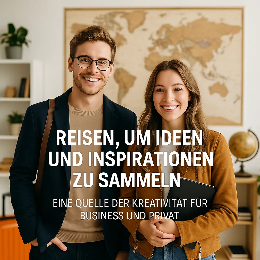 Reisen, um Ideen und Inspirationen zu sammeln: Eine Quelle der Kreativität für Business und Privat