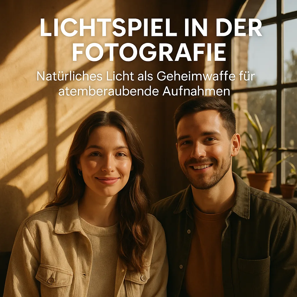 Lichtspiel in der Fotografie: Natürliches Licht als Geheimwaffe für atemberaubende Aufnahmen