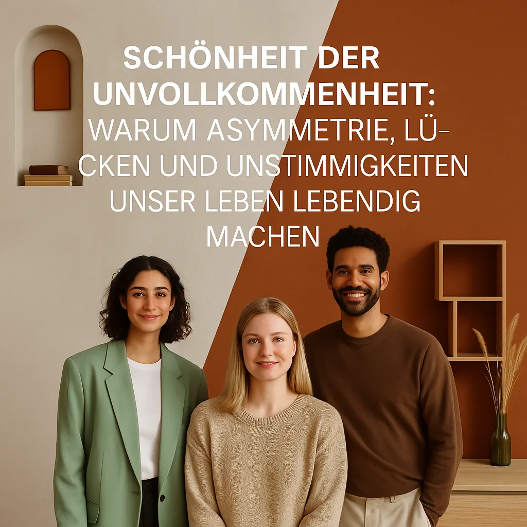 Mehr über den Artikel erfahren Schönheit der Unvollkommenheit: Warum Asymmetrie, Lücken und Unstimmigkeiten unser Leben lebendig machen