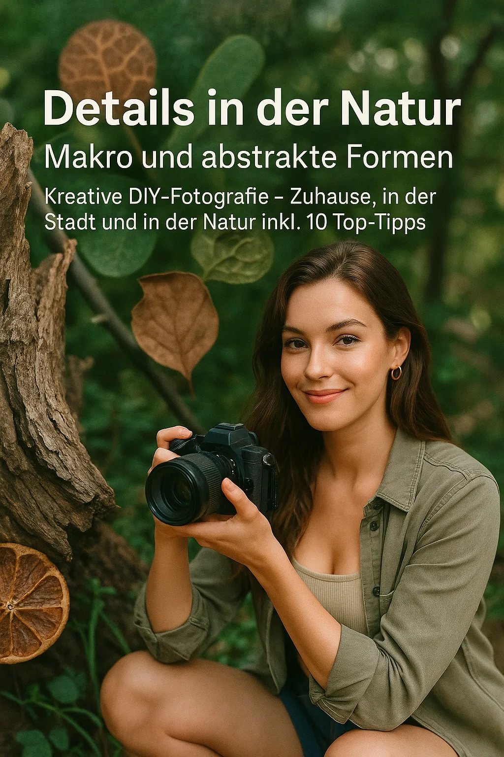 Details in der Natur: Makro und abstrakte Formen für DIY Fotografie. Kreative DIY-Fotografie – Zuhause, in der Stadt und in der Natur inkl. 10 Top-Tipps