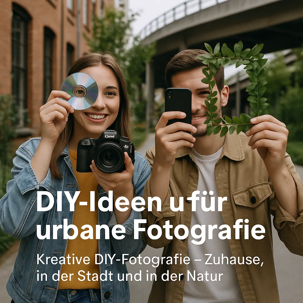 DIY-Ideen für urbane Fotografie für DIY Fotografie. Kreative DIY-Fotografie – Zuhause, in der Stadt und in der Natur