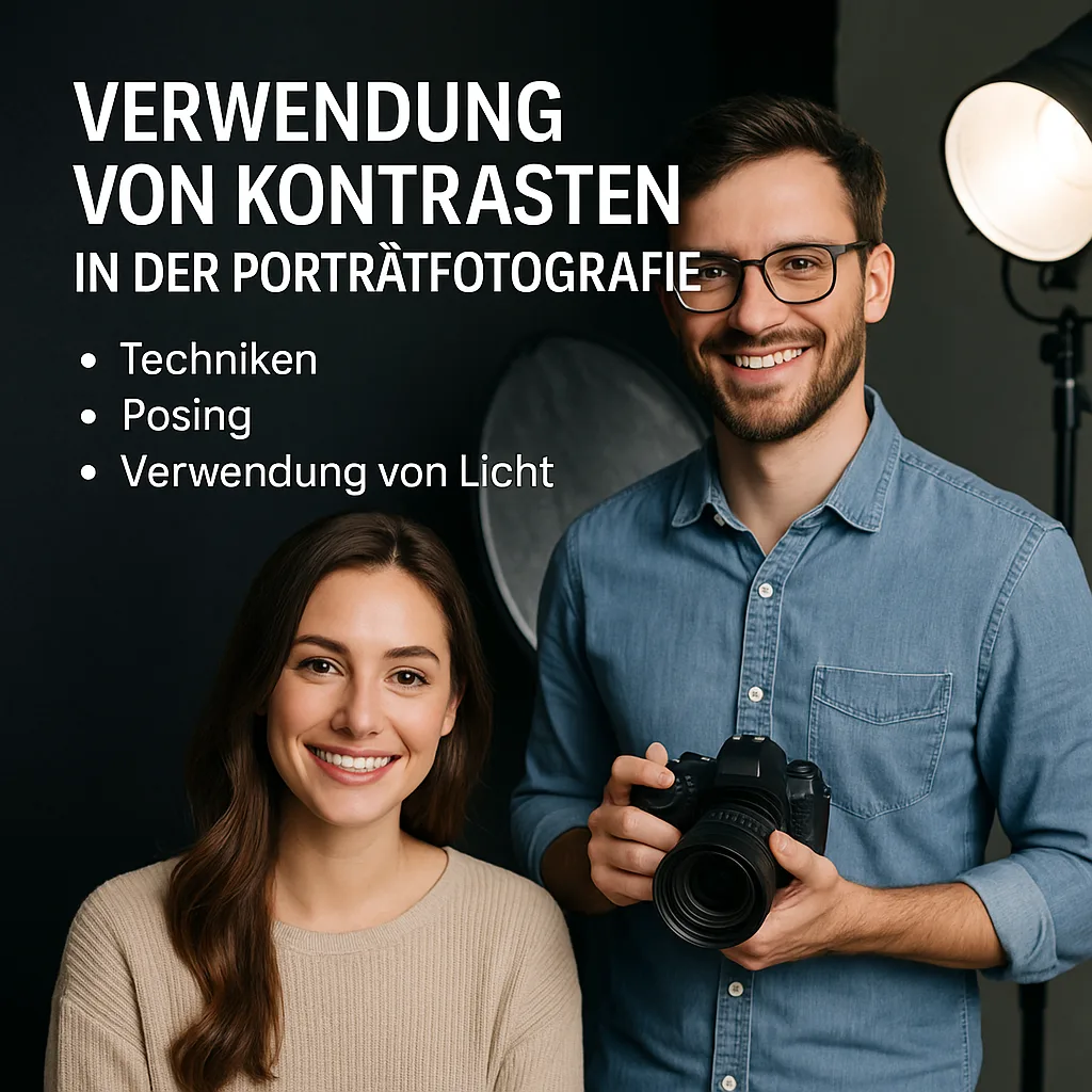 Verwendung von Kontrasten in der Porträtfotografie: Techniken, Posing, Verwendung von Licht