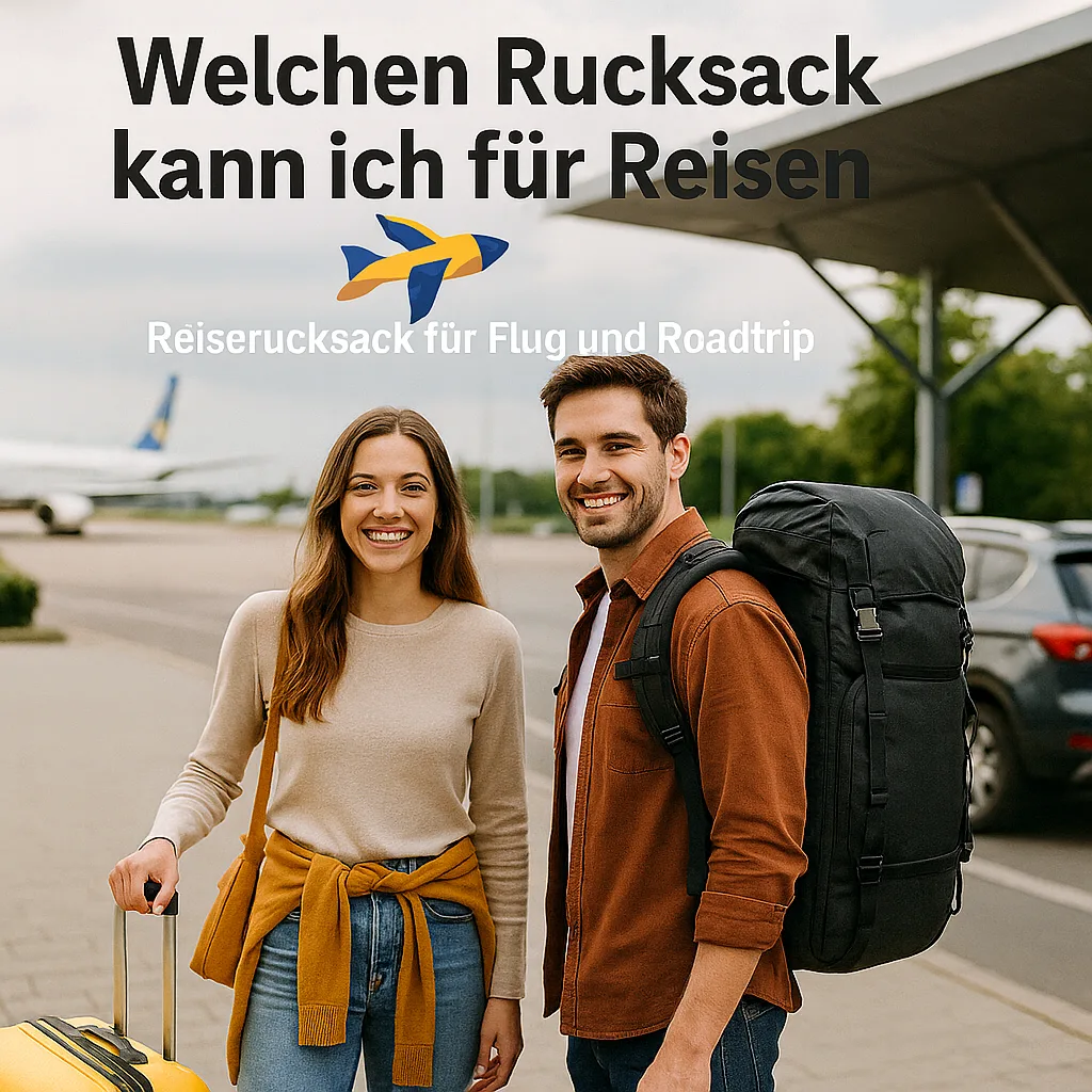 Welchen Rucksack kann ich für Reisen verwenden? Reiserucksack für Flug und Roadtrip.