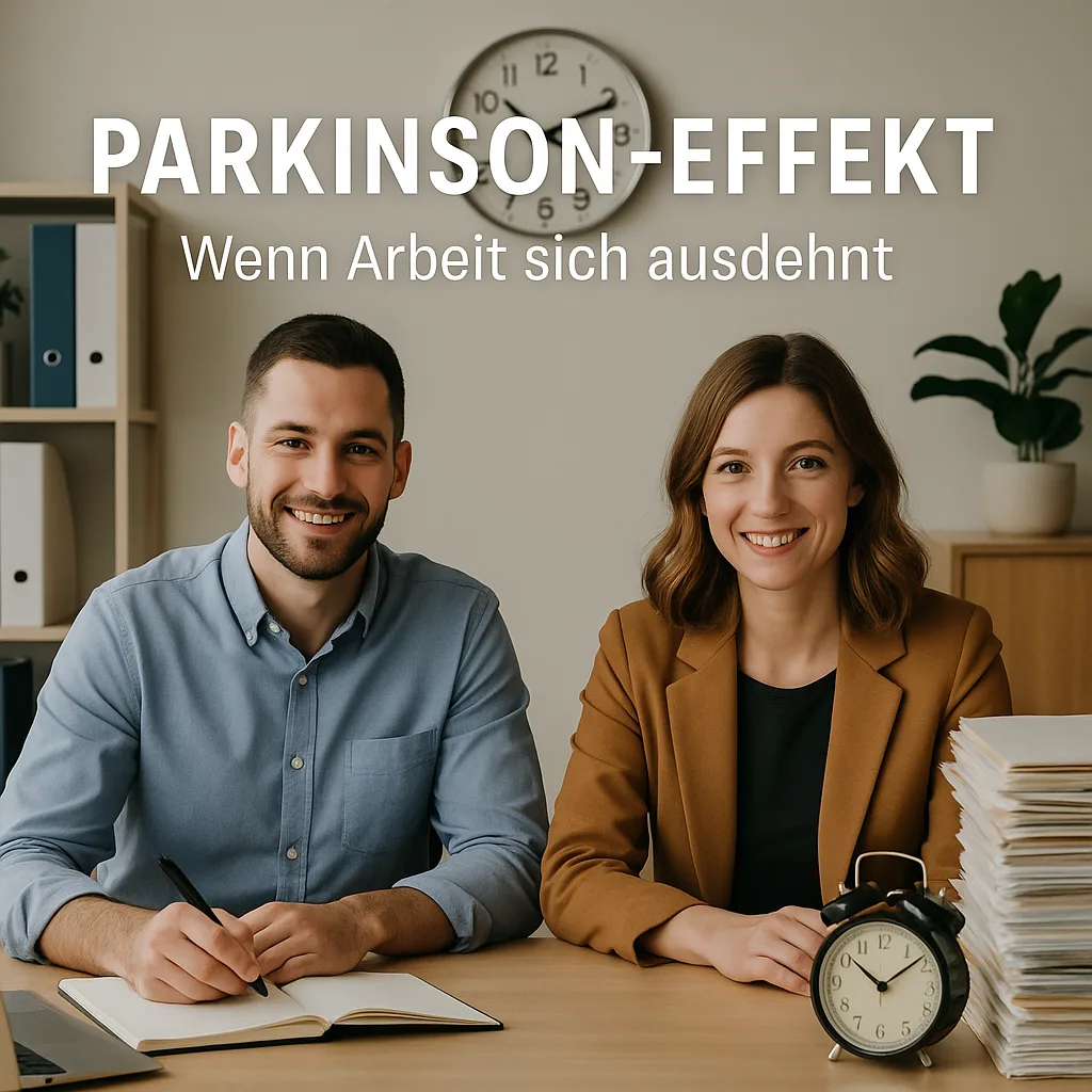 Mehr über den Artikel erfahren Parkinson Effekt: Wenn Arbeit sich ausdehnt mit 5 Schritte Timer-Übung