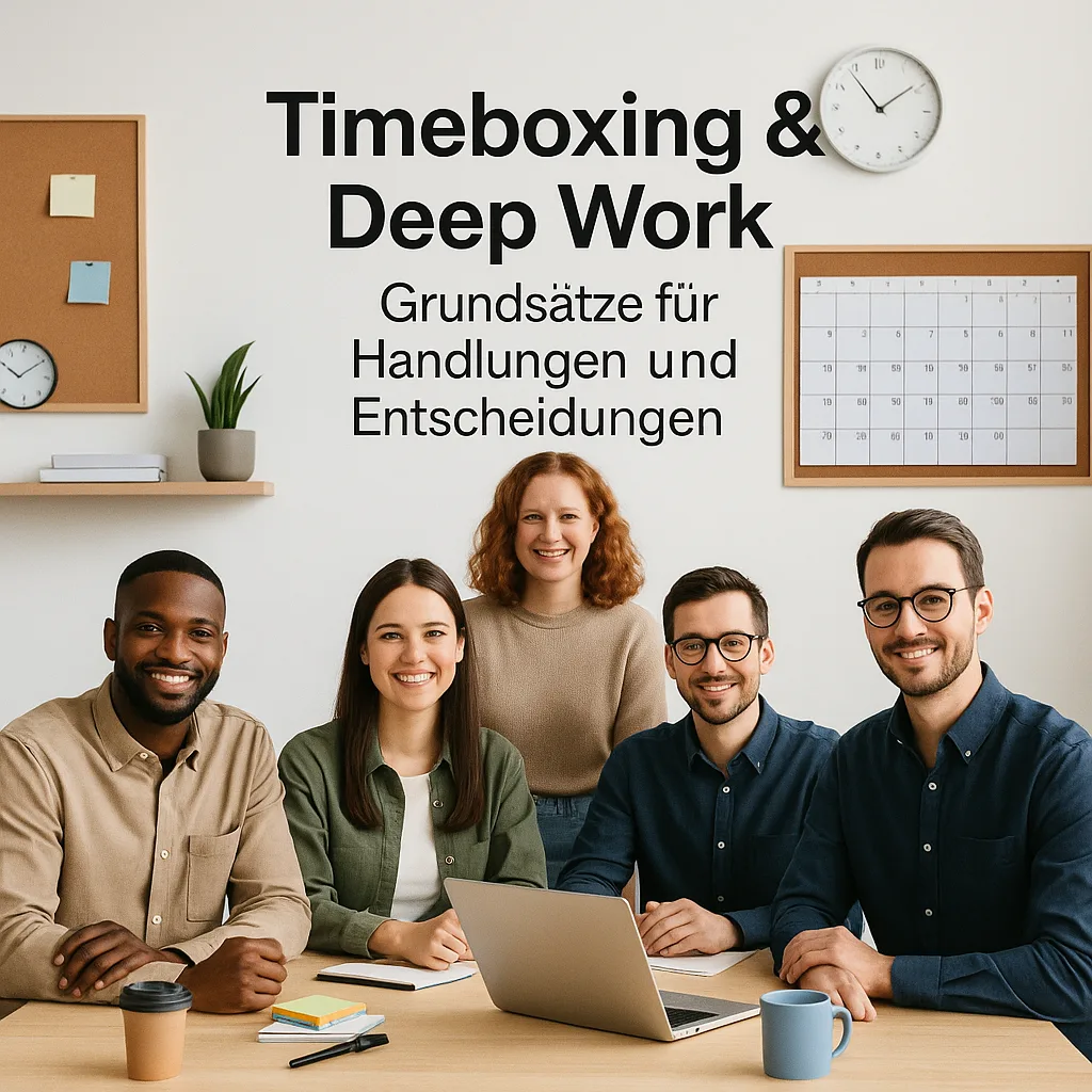 Mehr über den Artikel erfahren Timeboxing & Deep Work: Grundsätze für Handlungen und Entscheidungen