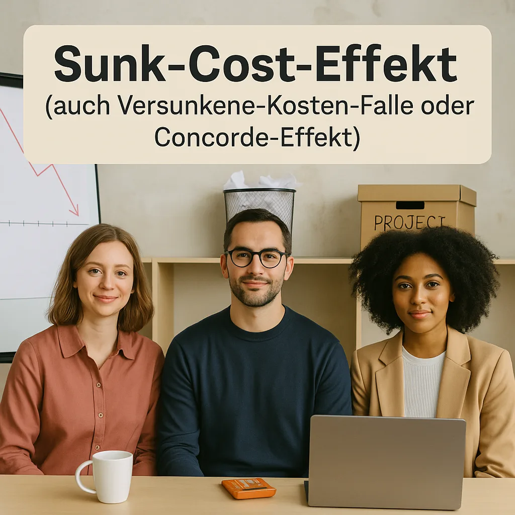 Mehr über den Artikel erfahren Sunk-Cost-Effekt (auch Versunkene-Kosten-Falle oder Concorde-Effekt) inkl. 4 Vorteile im Business-Alltag