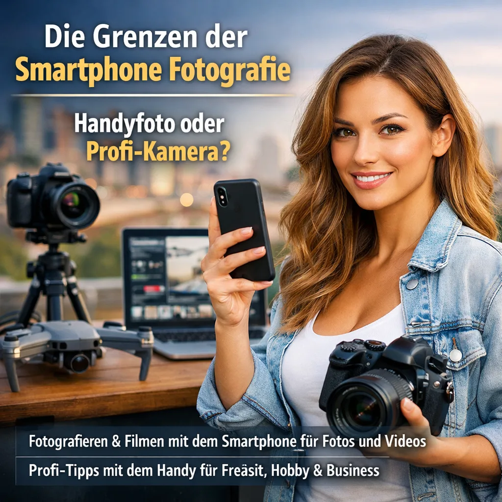 Die Grenzen der Smartphone Fotografie. Handyfoto oder Profi Kamera?