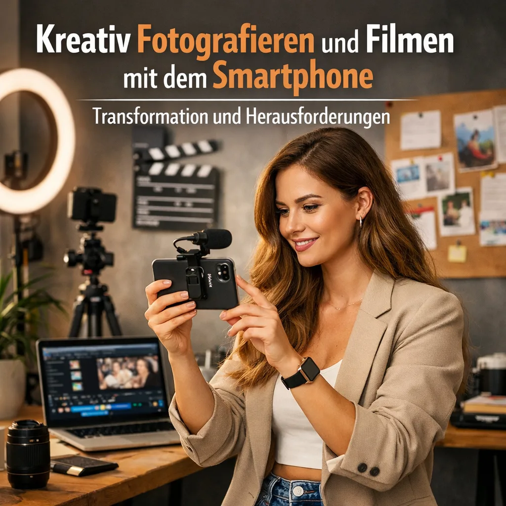 Mehr über den Artikel erfahren Kreativ Fotografieren und Filmen mit dem Smartphone: Transformation und Herausforderungen