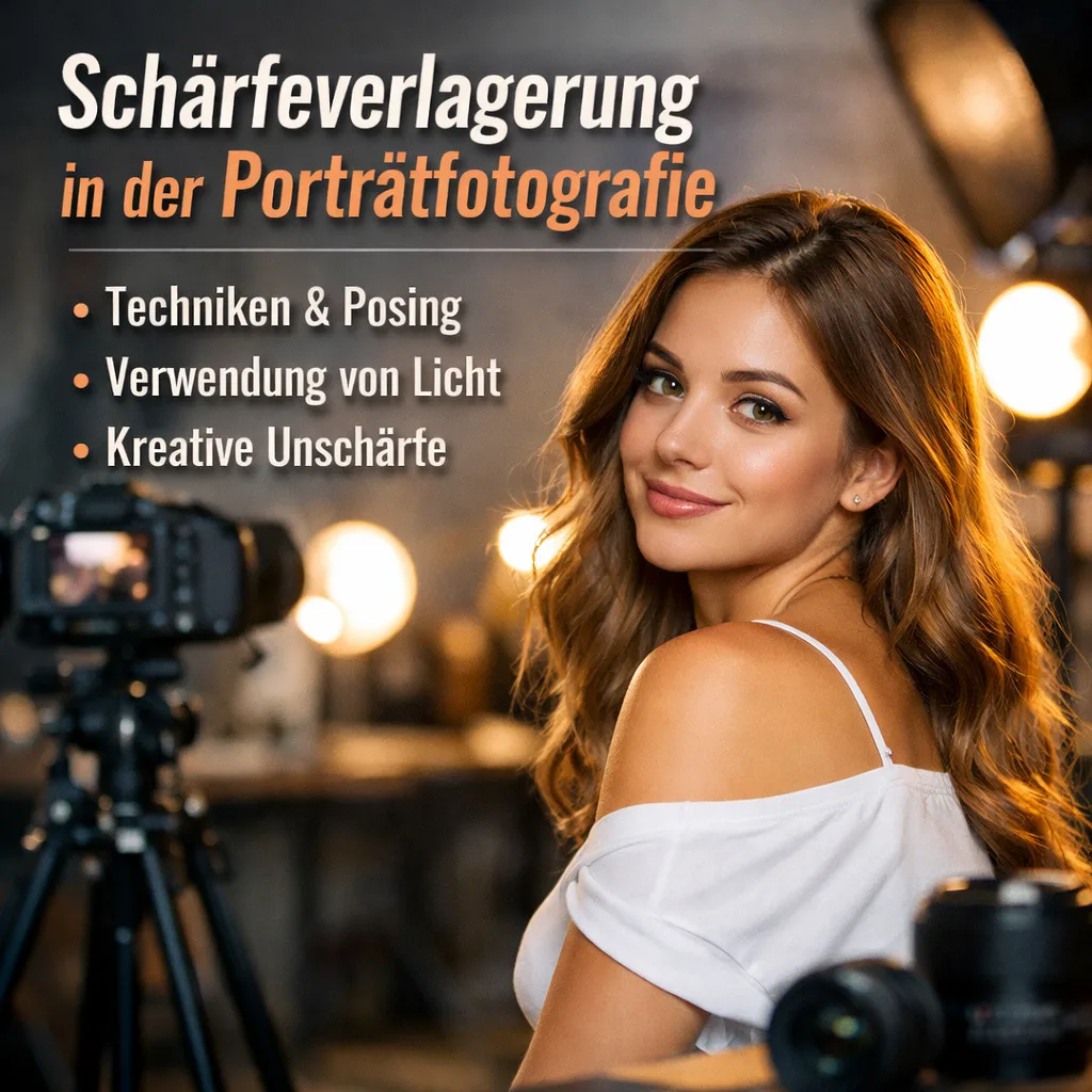 Verwendung von Schärfeverlagerungen in der Porträtfotografie: Techniken, Posing, Verwendung von Licht
