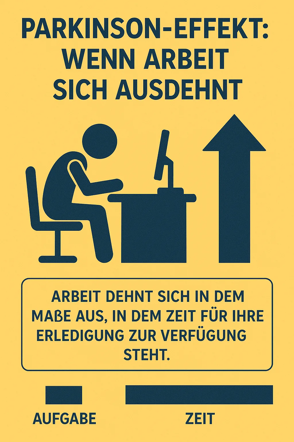 Parkinson-Effekt: Wenn Arbeit sich ausdehnt