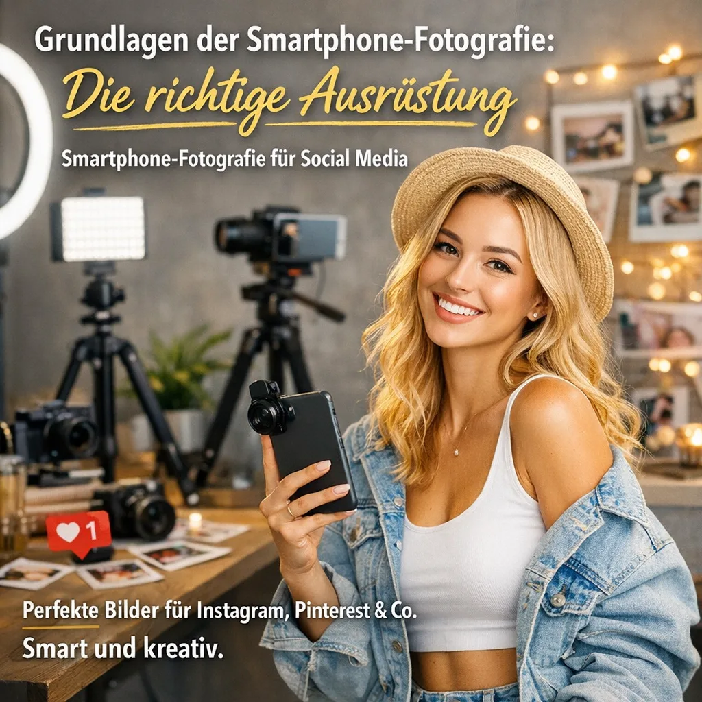 Mehr über den Artikel erfahren Grundlagen der Smartphone-Fotografie: Die richtige Ausrüstung inkl. 5 Tipps und Tricks
