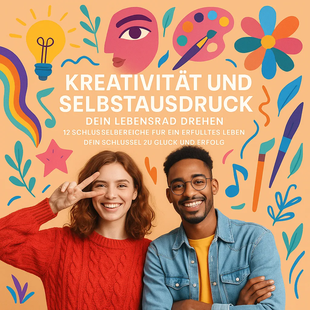 Kreativität und Selbstausdruck. Dein Lebensrad drehen: 12 Schlüsselbereiche für ein Erfülltes Leben: Dein Schlüssel zu Glück und Erfolg