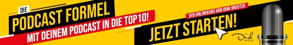 DIE PODCAST FORMEL von Dirk Kreuter