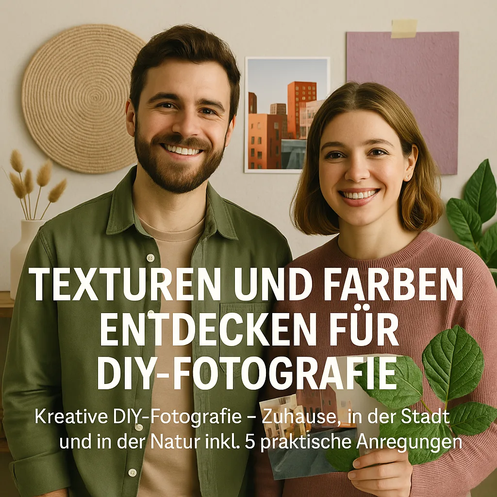 Texturen und Farben entdecken für DIY Fotografie. Kreative DIY-Fotografie – Zuhause, in der Stadt und in der Natur inkl. 5 praktische Anregungen