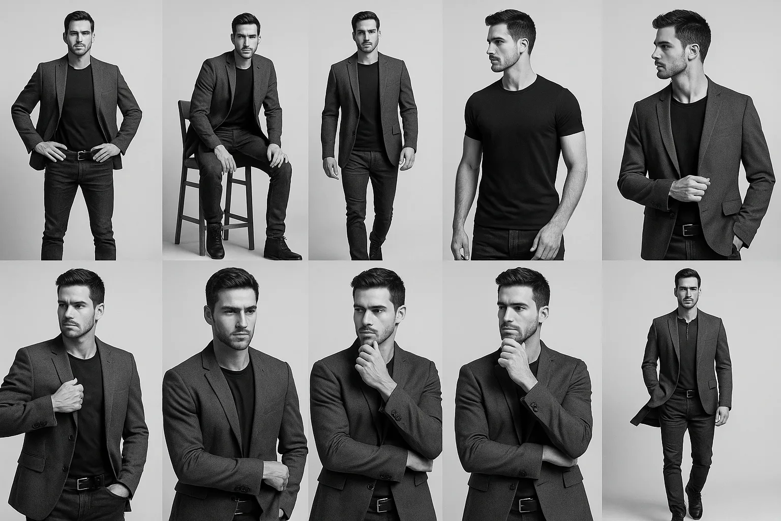 Mehr über den Artikel erfahren 10 wirkungsvolle Modelposen für männliche Models