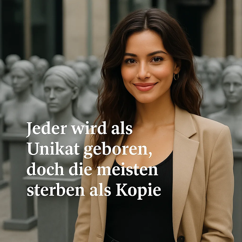 Mehr über den Artikel erfahren Jeder wird als Unikat geboren, doch die meisten sterben als Kopie inkl. 7 Tipps