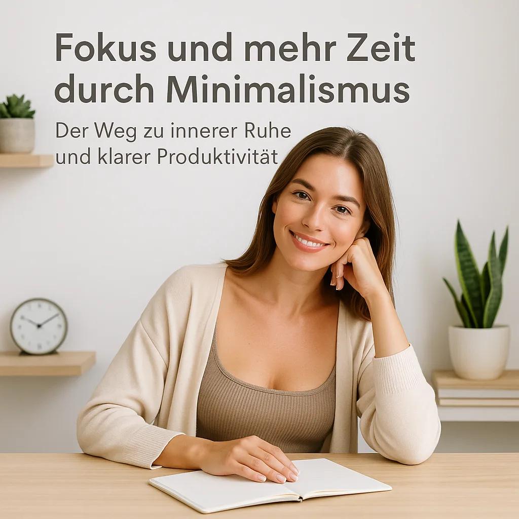 Mehr über den Artikel erfahren Fokus und mehr Zeit durch Minimalismus. Der Weg zu innerer Ruhe und klarer Produktivität inkl. 10 Tipps