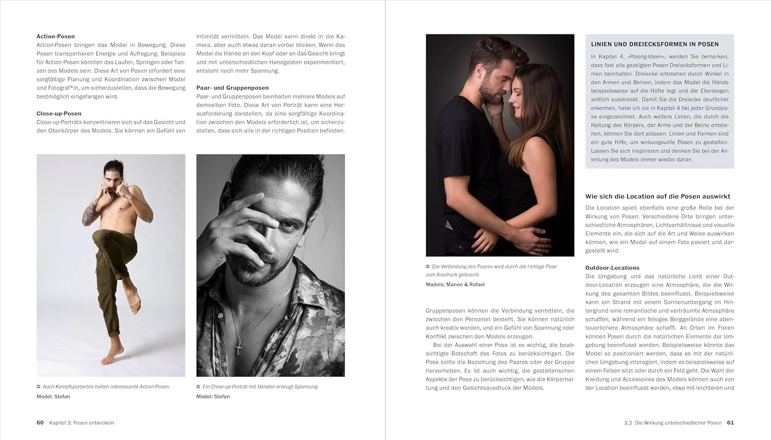 Posing: Das Handbuch für Fotograf*innen. Porträt-Ideen entwickeln und Models anleiten: Posen für Frauen, Männer, Paare, Kinder und Familien von Andreas Bübl