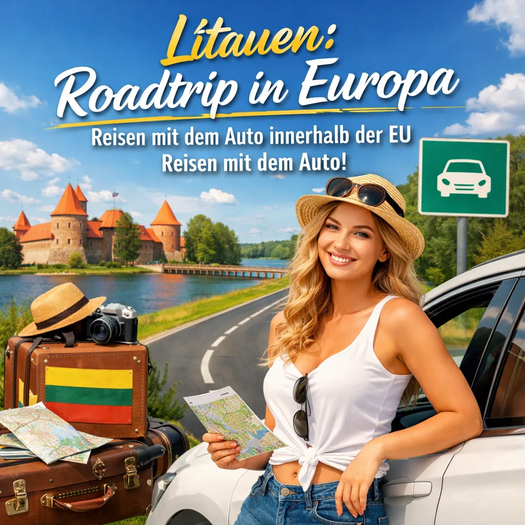 Litauen: Roadtrip in Europa. Reisen mit dem Auto innerhalb der EU inkl. 20 der besten Reiseziele