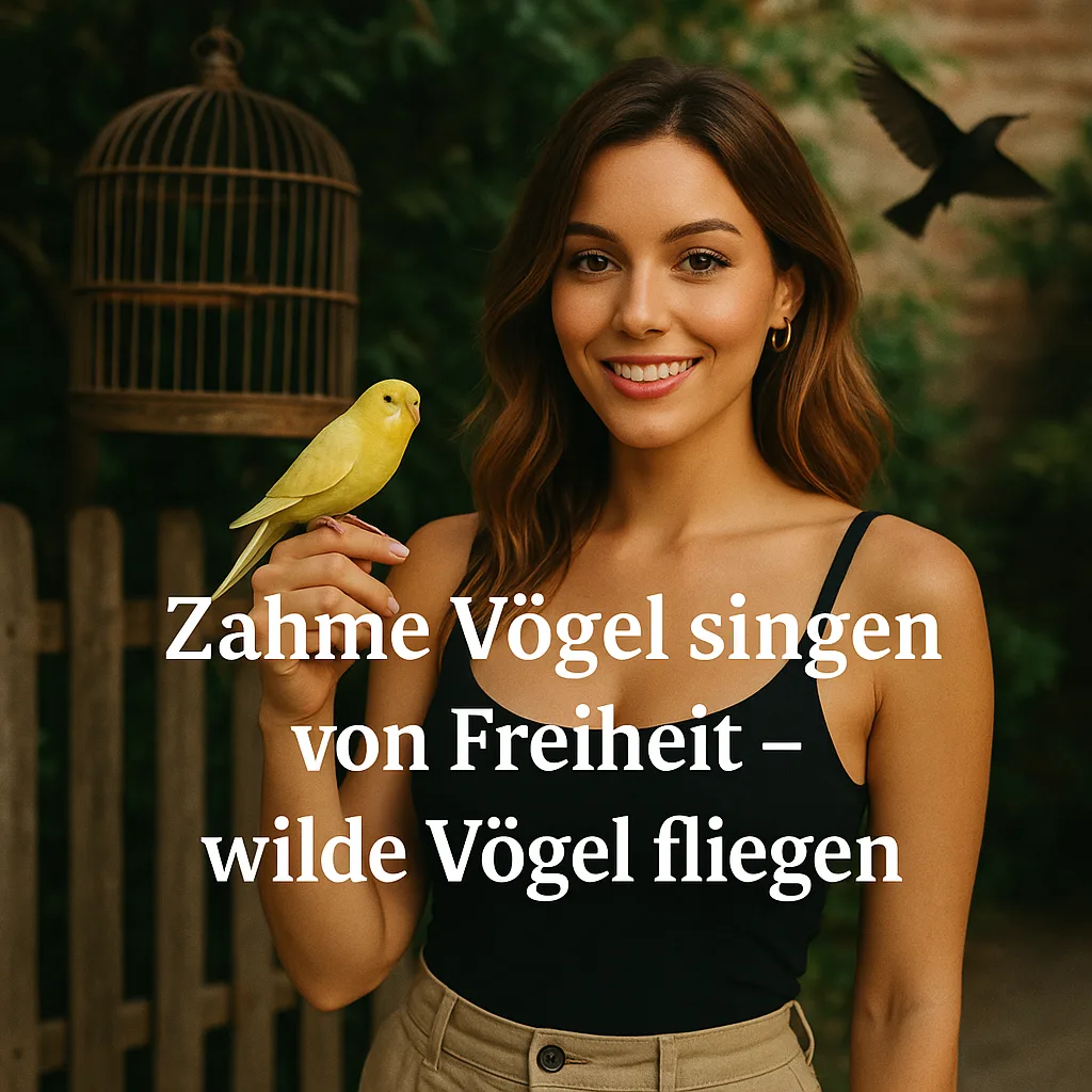 Mehr über den Artikel erfahren Zahme Vögel singen von Freiheit – wilde Vögel fliegen inkl. 6 Tipps, Tricks und Ideen