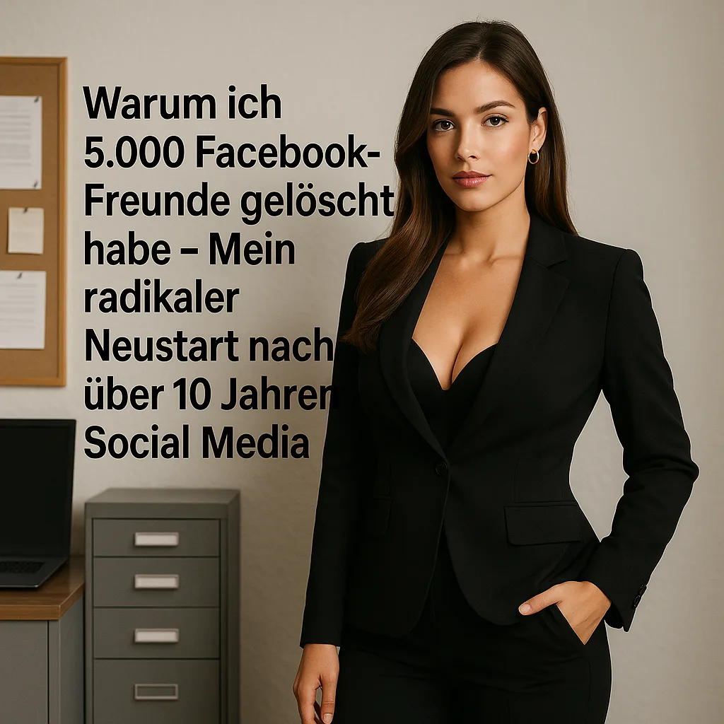 Warum ich 5.000 Facebook-Freunde gelöscht habe – Mein radikaler Neustart nach über 10 Jahren Social Media