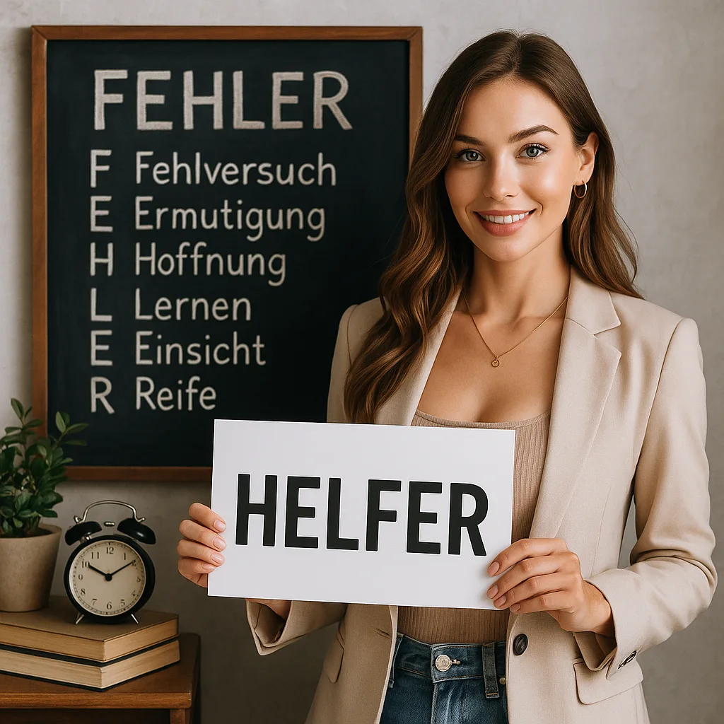 Mehr über den Artikel erfahren FEHLER Akronym HELFER