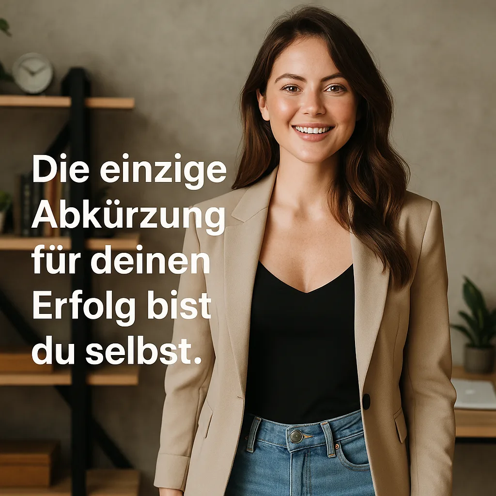 Mehr über den Artikel erfahren Die einzige Abkürzung für deinen Erfolg bist du selbst