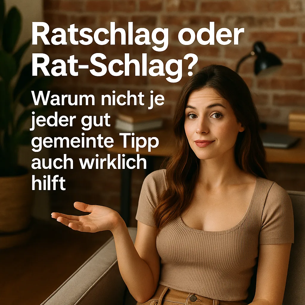Mehr über den Artikel erfahren Ratschlag oder mit Rat erschlagen? Warum nicht jeder gut gemeinte Tipp auch wirklich hilft