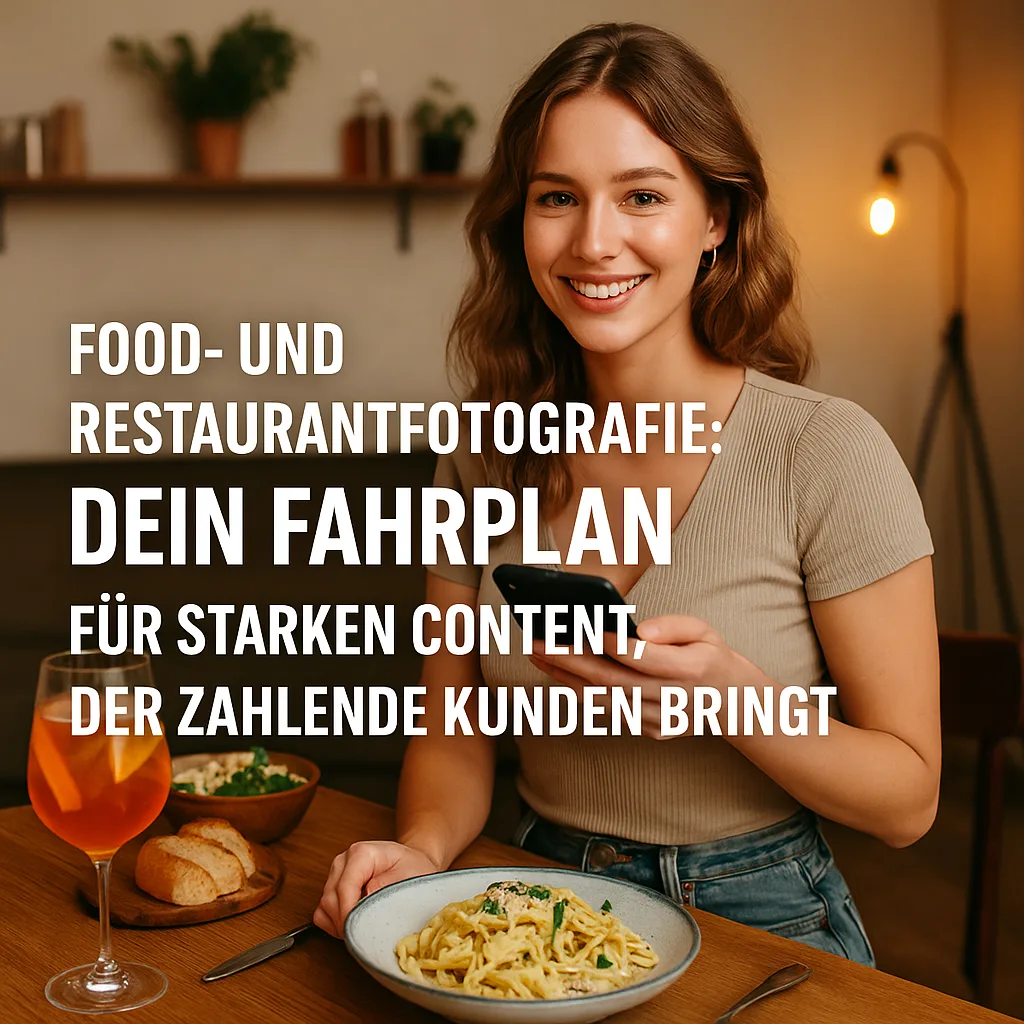 Mehr über den Artikel erfahren Food- und Restaurantfotografie: Dein Fahrplan für starken Content, der zahlende Kunden bringt