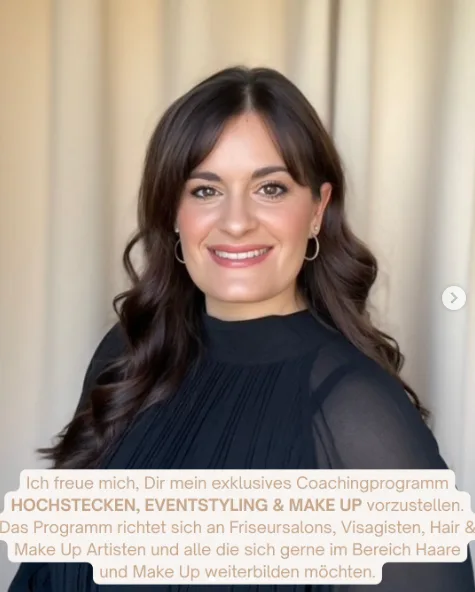 Carina Binder Hair & Make Up Artist carinabinder.com Wordpress Website günstig, einfach und effizient