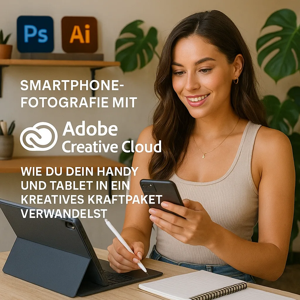 Mehr über den Artikel erfahren Smartphone Fotografie mit der Adobe Creative Cloud – wie du dein Handy und Tablet in ein kreatives Kraftpaket verwandelst