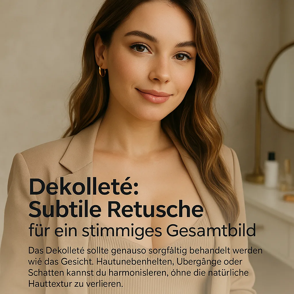 Dekolleté: Subtile Retusche für ein stimmiges Gesamtbild
