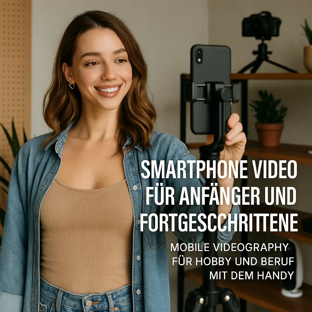 Mehr über den Artikel erfahren Smartphone Video für Anfänger und Fortgeschrittene – Mobile Videography für Hobby und Beruf mit dem Handy inkl. 21 praxisnahe Tipps & Tricks
