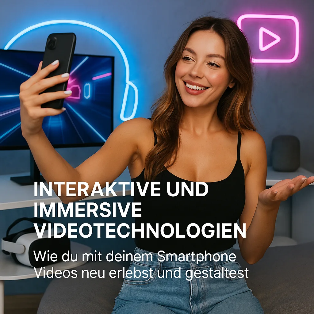 Mehr über den Artikel erfahren Interaktive und immersive Videotechnologien: Wie du mit deinem Smartphone Videos neu erlebst und gestaltest inkl. 37 Tipps und Tricks