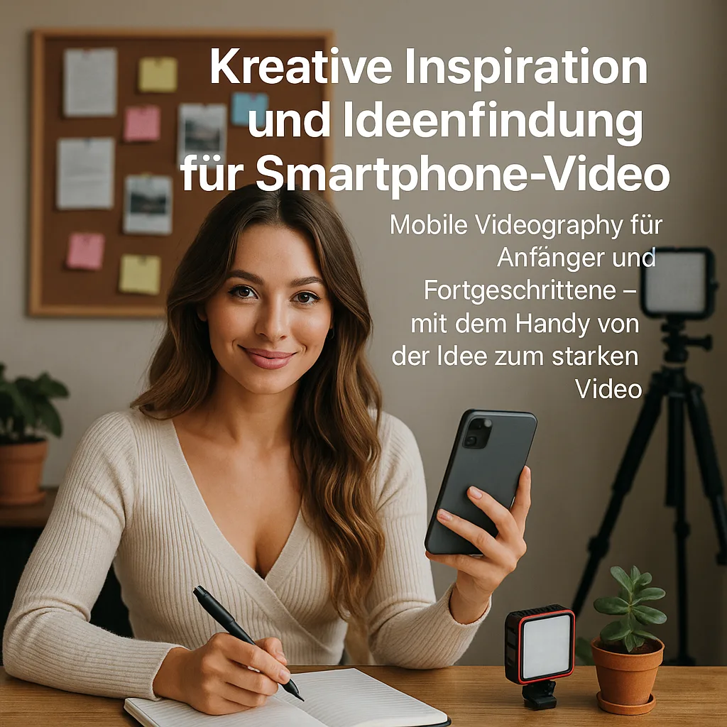 Mehr über den Artikel erfahren Kreative Inspiration und Ideenfindung für Smartphone Video. Mobile Videography für Anfänger und Fortgeschrittene – mit dem Handy von der Idee zum starken Video.