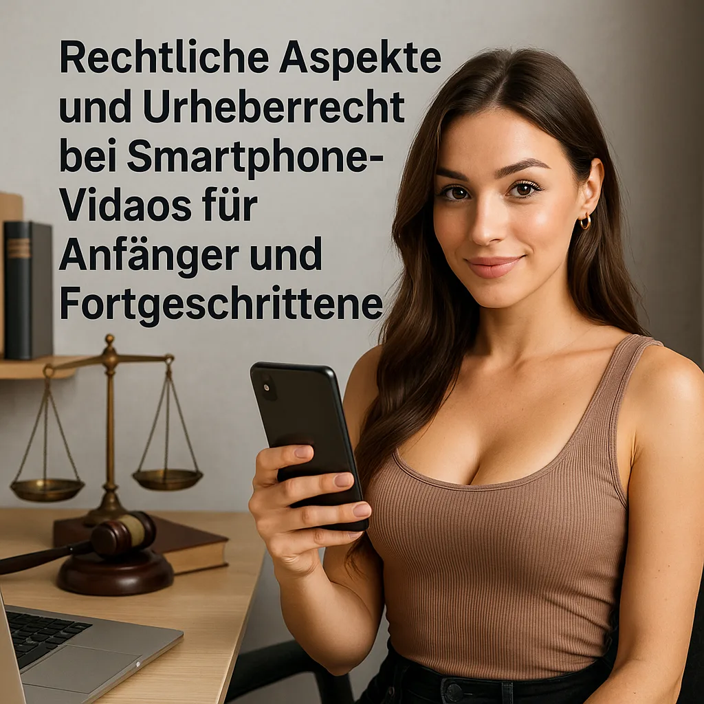 Mehr über den Artikel erfahren Rechtliche Aspekte und Urheberrecht bei Smartphone Videos für Anfänger und Fortgeschrittene inkl. 37 Tipps & Tricks
