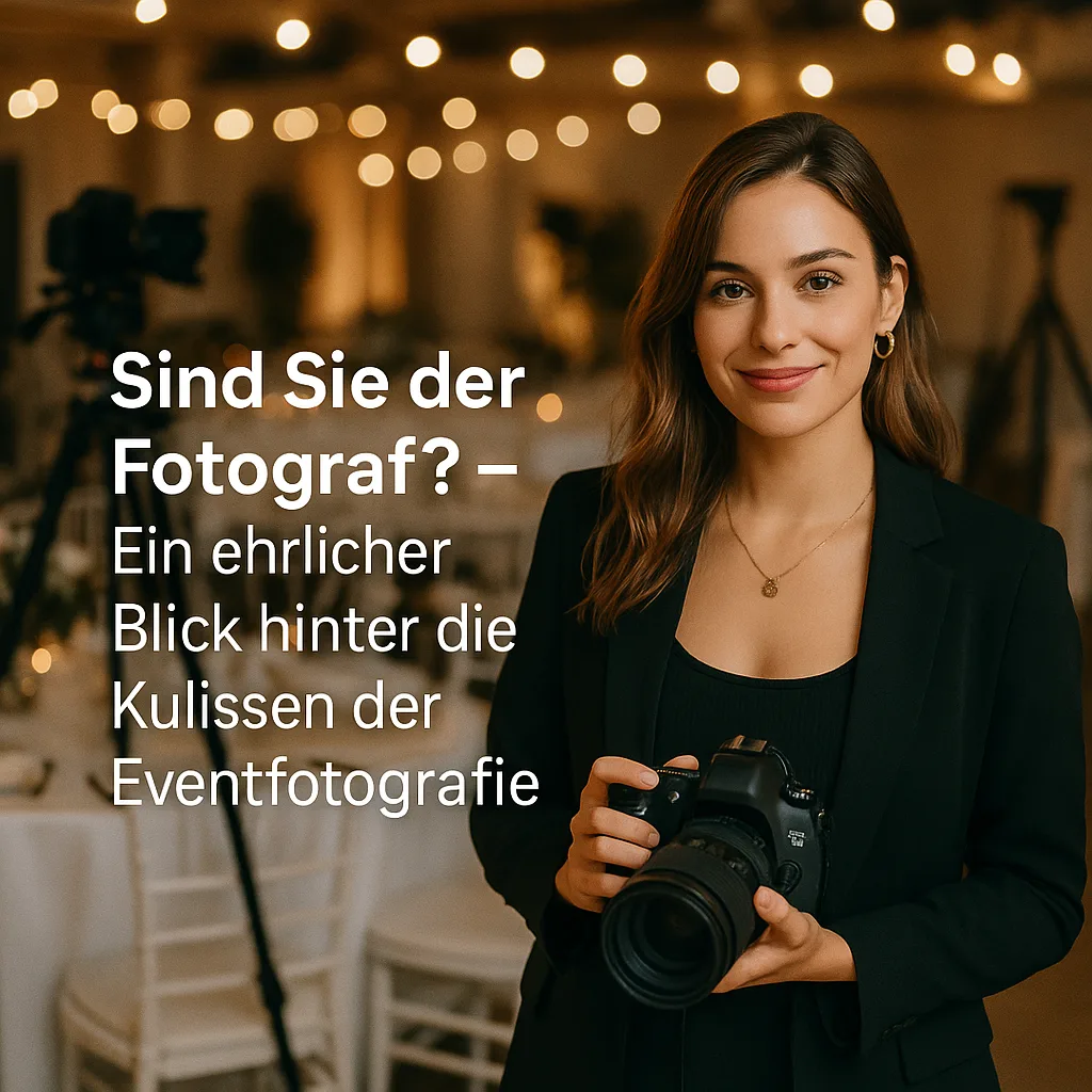 Mehr über den Artikel erfahren „Sind Sie der Fotograf?“ – Ein ehrlicher Blick hinter die Kulissen der Eventfotografie inkl. 37 Tipps und Tricks für Eventfotografen