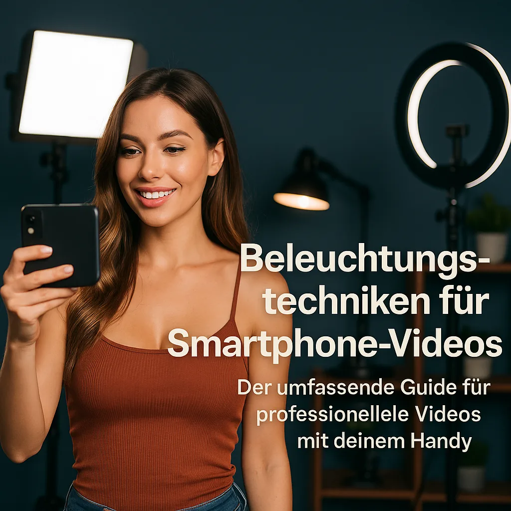 Mehr über den Artikel erfahren Beleuchtungstechniken für Smartphone Videos. Der umfassende Guide für professionelle Videos mit deinem Handy mit 37 Tipps & Tricks